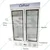 Celfrost FKG 1000 SG Two Door Upright Showcase Cooler