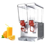 Ugolini 24 Litre (12L+12L) Capacity DELUXE-12-2P Two Jar Electric Cold Drink/Juice Dispenser
