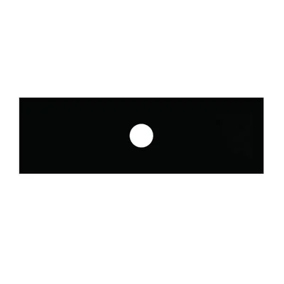 Heavy Duty 12 inch Rectangular Carbon Steel 2T Blade for Brush Cutter