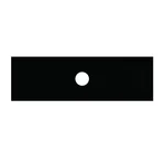 Heavy Duty 12 inch Rectangular Carbon Steel 2T Blade for Brush Cutter