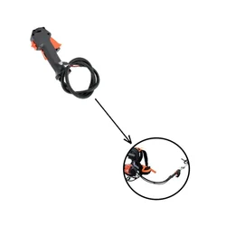 Type-1 Handle with Accelerator Wire for Backpack Brush Cutter