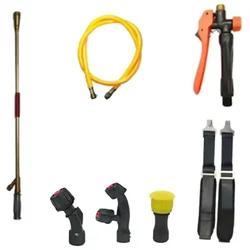 Premium Quality Accessories Kit with Delivery Pipe, Nozzle, Trigger, Belt, Brass Lance for all types of battery Sprayer