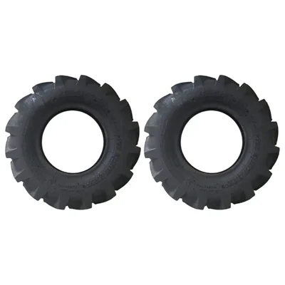 Set of 2 TVS Tyres (4.00 x 8) for Petrol & Diesel Power Weeders | For Agricultural Purposes