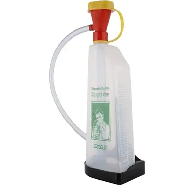 Udyogi EW-500 Portable Emergency Eyewash Bottle 500 ml (Pack-1 pc)