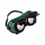 Udyogi GW 250 Welding Goggles with 5 Din Lens Black & Green(Pack-1 pc)
