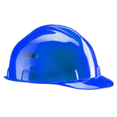 Udyogi UI 1211 HDPE Blue Safety Helmet with Nylon Chin Strap