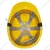 Udyogi UI 1211 HDPE Yellow Safety Helmet with Nylon Chin Strap(Pack-1 pc)