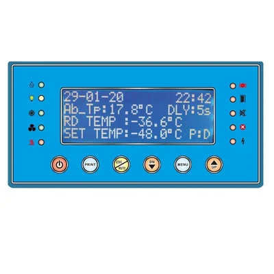 LuxMed Ultra Low Deep Freezer Controller Jumbo LCD Menu Control Automatic Timer Startup