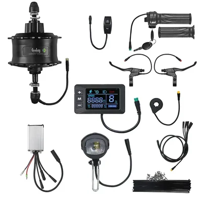 Geekay 36V 350W 45NM High Torque BLDC Hub Motor Electric Bicycle Conversion Kit Ultra Plus Advance