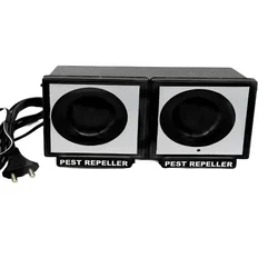 TELE NET Dog-117 Ultrasonic Stray Dog Repeller for 400 to 500 square feet Area (3 Months Warranty)