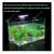 Super Slim Black, X3 LED Aquarium Light Suits Upto 2FT Tank Plants Grow Lighting Creative Clip-on Lamp