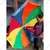 Premium Quality 6 Feet Outdoor Umbrella With Tripod Stand For Garden, Beach, Terrace (Color-Multi Color)