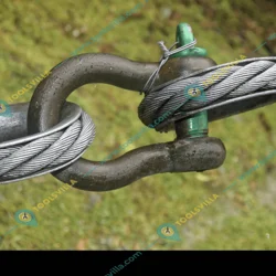 Heavy Duty G80 Alloy Steel 35 Ton Screw Pin Type Bow Shackle 