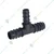 20mm Pipe Tee Connector, Drip Irrigation Accessories (Pack of 100)