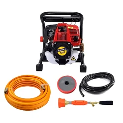 GT Shakti 26CC Petrol Operated Portable Power Sprayer of 2 Stroke with Hose Pipe & Spray Gun