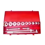 Eastman 14 Pcs 3/4 Inch Drive Bi Hex Socket Set (E-2222E)