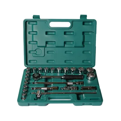 Eastman 24 Pcs 1/2 inch Square Drive Socket Set (E-2202-BM)