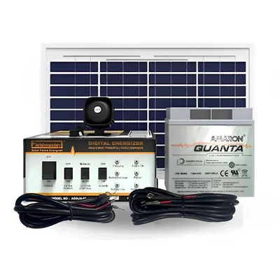 Fieldmaster Electric/Solar Oprated Zatka Machine or Fence Digital Energizer Guard 4 Joule for 30 Acre