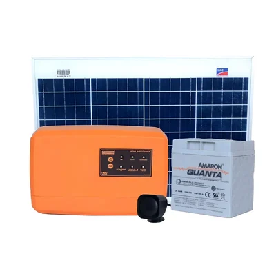 Fieldmaster Solar Fencing System Zatka Machine Kit for Farm - Included Solar Penal & Battery (4 Joule - 30 Acre Covered)