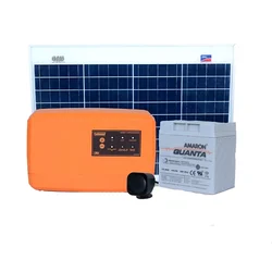 Fieldmaster Solar Zatka Machine for Farm - Agricultural - Included Solar Panel & Battery (2 Joule - 10 Acre Covered)