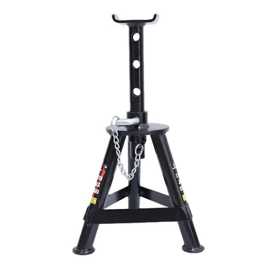 Titan 3 Ton Black Jack Stand For Cars Lifting, With 450 mm Of Maximum Lifting Height (Ed- Coated)
