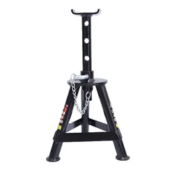 Titan 3 Ton Black Jack Stand For Cars Lifting, With 450 mm Of Maximum Lifting Height (Ed- Coated)