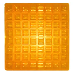 JS Designer 33 x 37 x 3 cm 25 mm Rubber Cover Block Mould (64 Cavity)