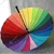 Made in India 21 Inch Multi-Color Rainbow Rain Umbrella