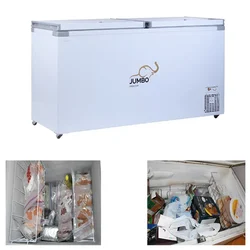 Rockwell Heavy Duty 453 Liter Double Door Convertible Deep Freezer with 4 Years Compressor Warranty