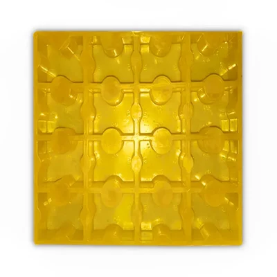 JS Designer 16 Cavity 28 x 25 x 3 Cm and 40, 50, 60 mm Rubber Cover Block Mould