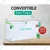 Rockwell Heavy Duty 523 Liter Double Door Convertible Deep Freezer with 5 Years Compressor Warranty