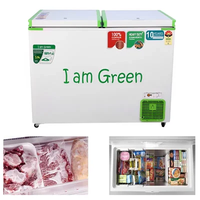 Rockwell Heavy Duty 315 Liter Double Door Convertible Deep Freezer with 5 Years Compressor Warranty