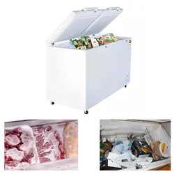 Heavy Duty 500 Liter Double Door Convertible Deep Freezer with 4 Years Compressor Warranty
