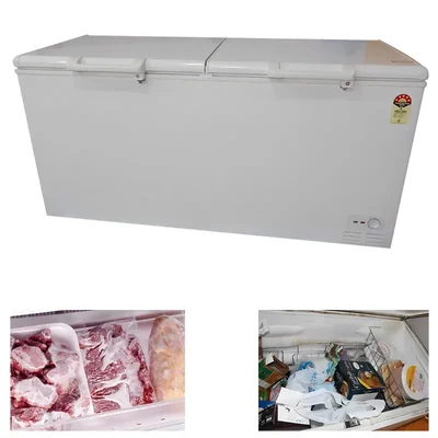 Heavy Duty 515 Liter Double Door Convertible Deep Freezer with 4 Years Compressor Warranty