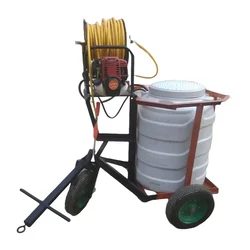 Heavy Duty Spray Machine, Petrol Operated 200 Liter Water Tank 
