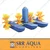 SRR Aqua Surface Floating Aeration 4 Paddle Wheel Aerator of 2 HP for Aquaculture
