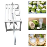 Heavy Duty Table Top Tender Coconut Cutting Machine, Stainless Steel Body