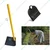 Garden Favada With Mild Steel Spade With Standard Handle, Multipurpose Used In Garden and Farm
