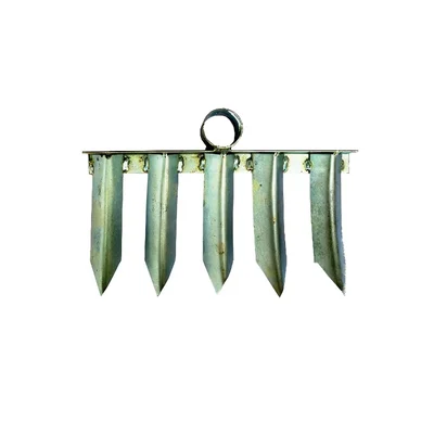 Heavy Duty Mild Steel 5 Teeth Digging Fork or Patti Datal for Gardening Used For Collecting Leafs And Long Grass