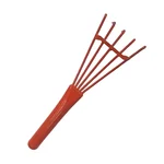 Big Panja or Leaf Rake with Five Teeth ,Hard Steel Material for Gardening, Pack of 2