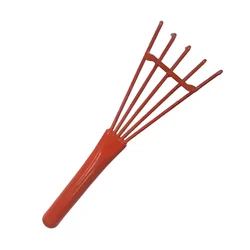 Big Panja or Leaf Rake with Five Teeth ,Hard Steel Material for Gardening, Pack of 2