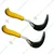 6 inch Carbon Steel Blade Weeding Hook Curved Saw, Sickle for Grass Cutting and Weed Removing (Pack of 2)