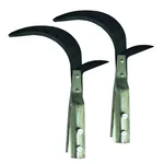 2 Pcs of Coconut Plucker Attachment of 2 High Carbon Steel Blades 