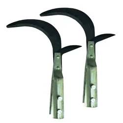 2 Pcs of Coconut Plucker Attachment of 2 High Carbon Steel Blades 