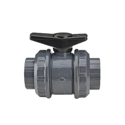 Jain 4 Inch (110mm) Double Union Valve for Agriculture Irrigation High Pressure Detachable Ball Valve (1 Pc)