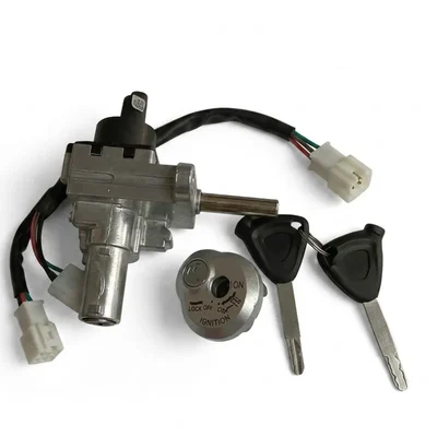 Premium Quality Universal 12-72 Volt EV Ignition Switch Lock Assembly with 2 Keys