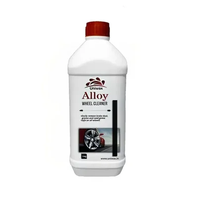 Uniwax 1 Liter Car Alloy Wheel Cleaner to Remove Brake Dust, Grease and Road Grime
