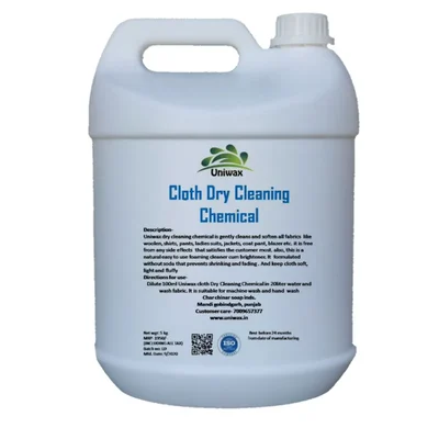 Uniwax 5 Liter UL 22 Laundary Chemical Wash For Dry Cleaners