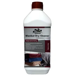 Uniwax 1L Heavy Duty Blanket Dry Cleaner to Removes Dirt and Stains