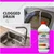 Uniwax 1Kg Caustic Soda Flakes to Clear Clogged Drains, Sinks, Pipes Chimneys
